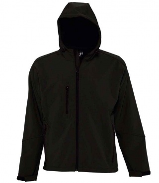 SOL'S 46602  Replay Hooded Soft Shell Jacket